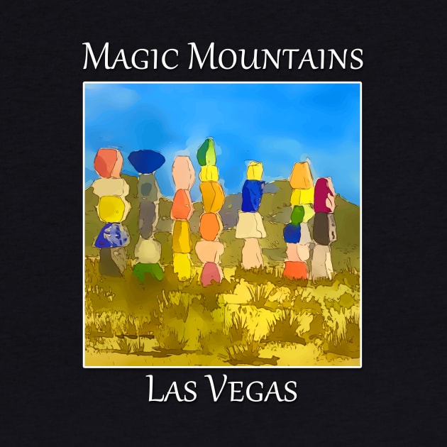Seven Magic Mountains outside Las Vegas Nevada - WelshDesigns by WelshDesigns